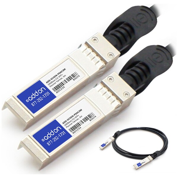 Add-On Addon Cisco Sfp-H10Gb-Cu3M To Enterasys 10Gb-C03-Sfpp Compatible Taa ADD-SCISEN-PDAC3M - main